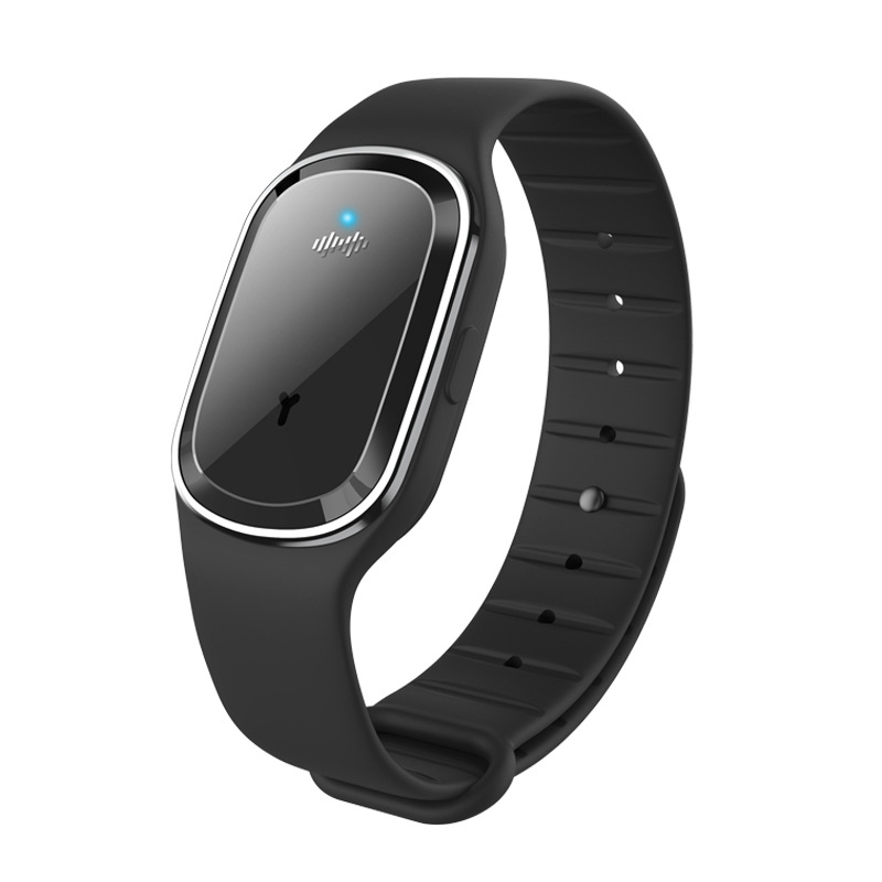 

Anti Mosquito Pest Bugs Repellent Bracelet Ultrasound Mosquito Repellent Wristband for Kids Adult Black