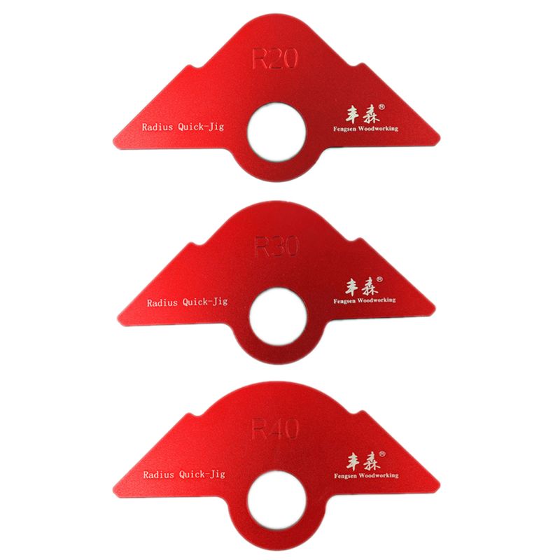 

R20/30/40 Trimming Engraving Machine R Angle Round Corner Arc Routing Template