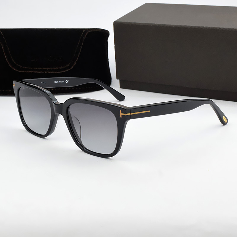 

TF5477-B Vintage Fashion Sunglasses Men Designer Driving Sun Glasses Black Frame UV400 Acetate Sun Glasses for Men