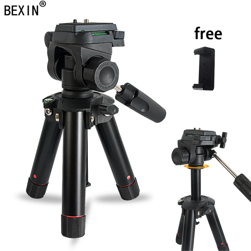 

Desktop shooting mini tripod camera stand smartphones mount holder three-dimensional head tripod for dslr camera travel