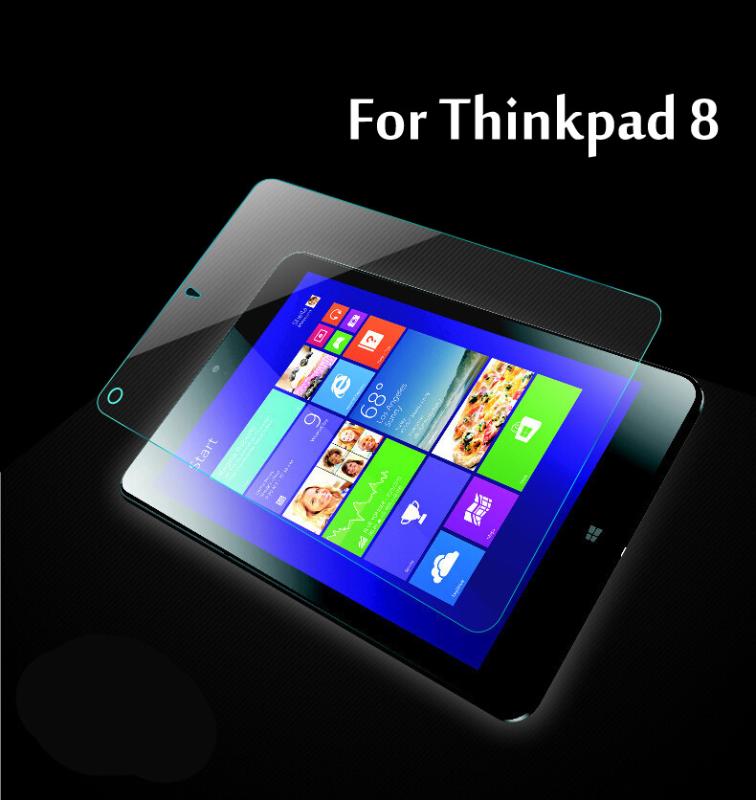 

9H HD Tempered Glass membrane For Lenovo Thinkpad 8 case Tablets Screen Protector Film