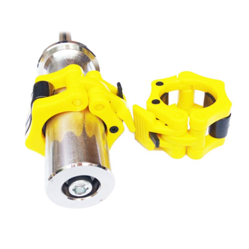 

2pcs 50mm Dumbbell Man weight lifting Barbell Quick Buckle Card Head Clamps Lock Collars Fitness Musculation Standard, Black