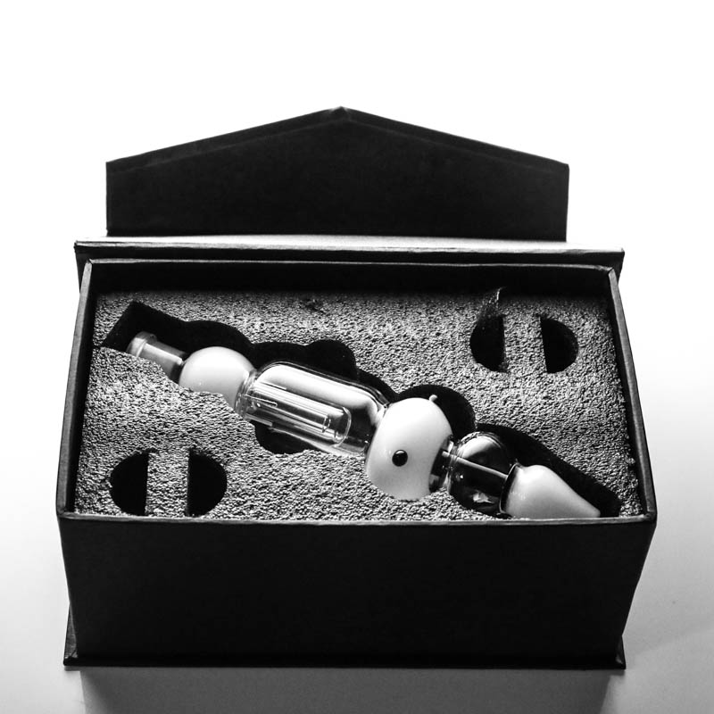 

14mm Nectar Collecter Hookahs kit bong design two function oil rigs glass water pipe bongs with case