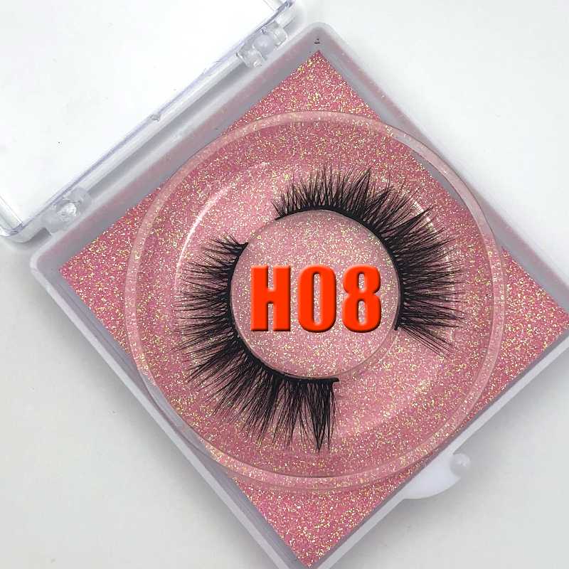 

Mikiwi Regular Length 10-20mm 3D Real Mink Lasting Lashes Square Box Natural Soft Lightweight False Mink Makeup Eyelashes