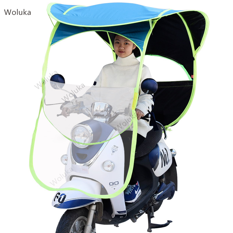 

Electric car canopy motorcycle canopy thickening carport bicycle windshield sunscreen umbrella awning CD50 Q02