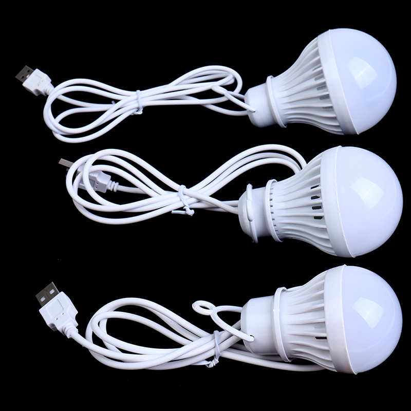 

Portable Lantern Camp Lights USB Bulb 3W/5W/7W Power Outdoor Camping Multi Tools