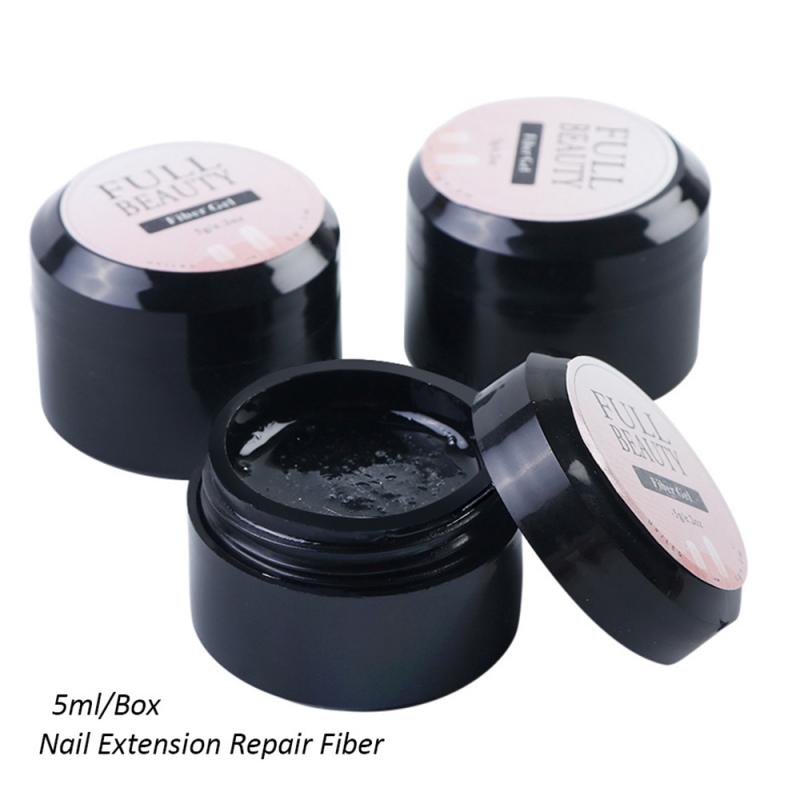 

10X Nail Fiber Extension Gel Repair Fractured Nail Reinforcement Gel Art Tools, 01