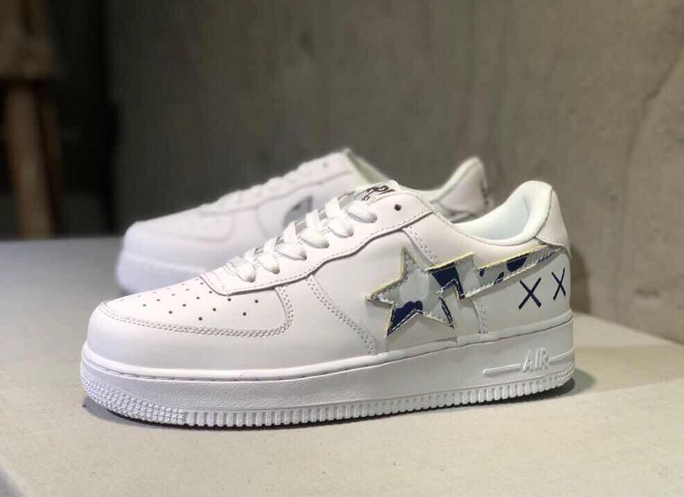 

Cheap Footsoldier BAPESTA Running Womens Mens High Quality Air Footsoldier Sneakers Come With Box US Size 5-11 RRe, 001
