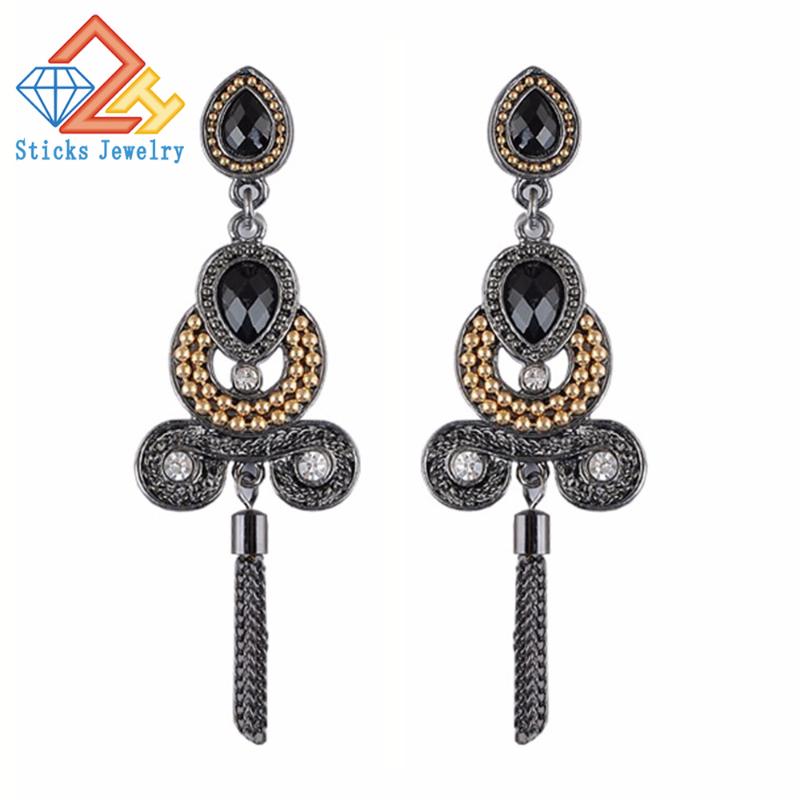 

Tassel Earrings Fashion Women Earring Alloy Earrings Long Factory Outlets