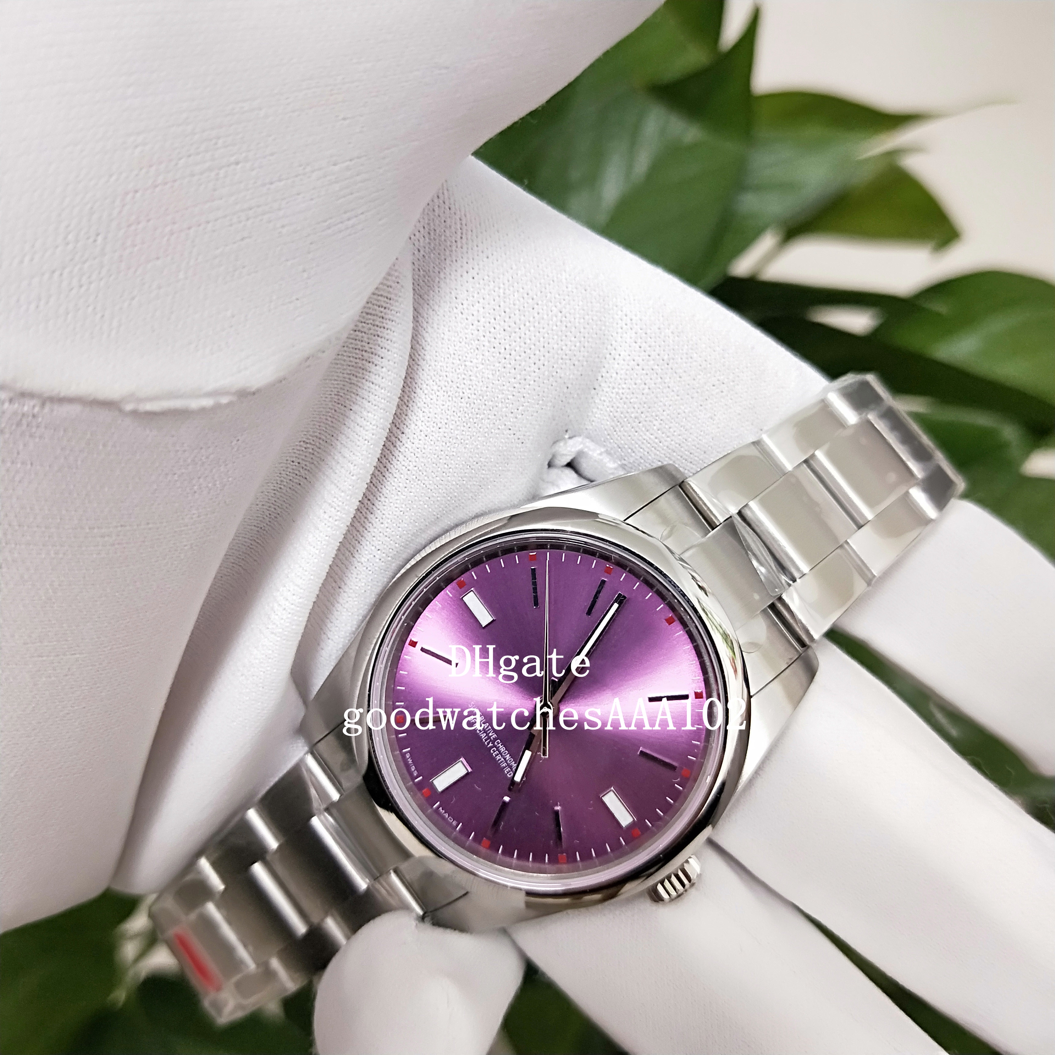 

fantastic BP 2813 Perpetual 39m 36MM Red Dial 114300 Sapphire Glass High Quality Stainless Steel Automatic Mens Watch Watches