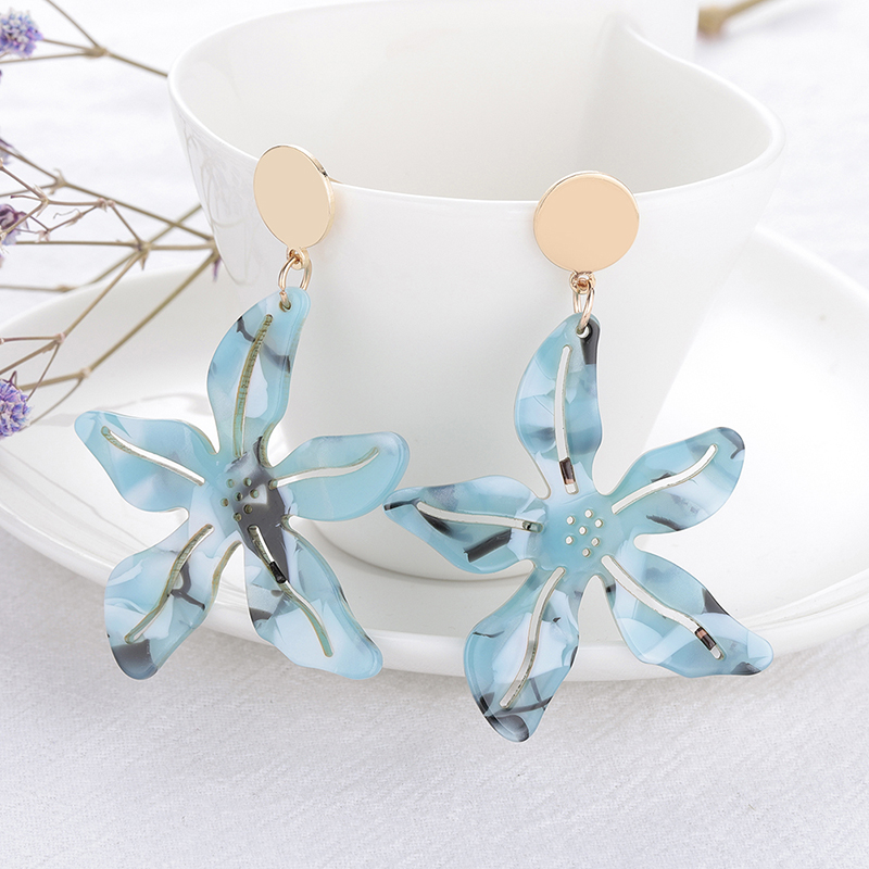 

Colorful Flower Drop Earrings For Women Acrylic Earrings Boho Jewelry Romantic Holiday Earings Fashion Jewelry 2020 Pendientes