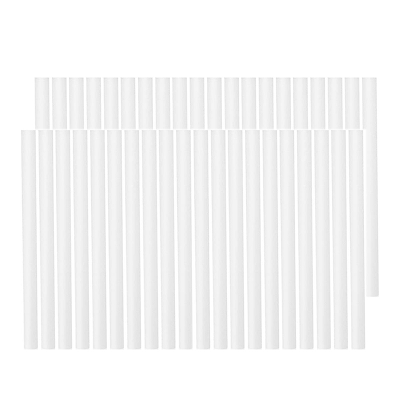 

40Pcs Cotton Swab Filters Refill Sticks Replacement Wicks for Portable Personal USB Powered Humidifiers Aroma Maker