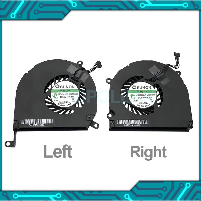 

A Pair Original CPU Cooler Cooling Fan For Pro 15" A1286 2009 2010 2011 2012 year