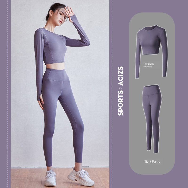 

Yoga seamless workout set sport leggings and top set yoga outfits for women sportswear athletic clothes gym sets 2 piece