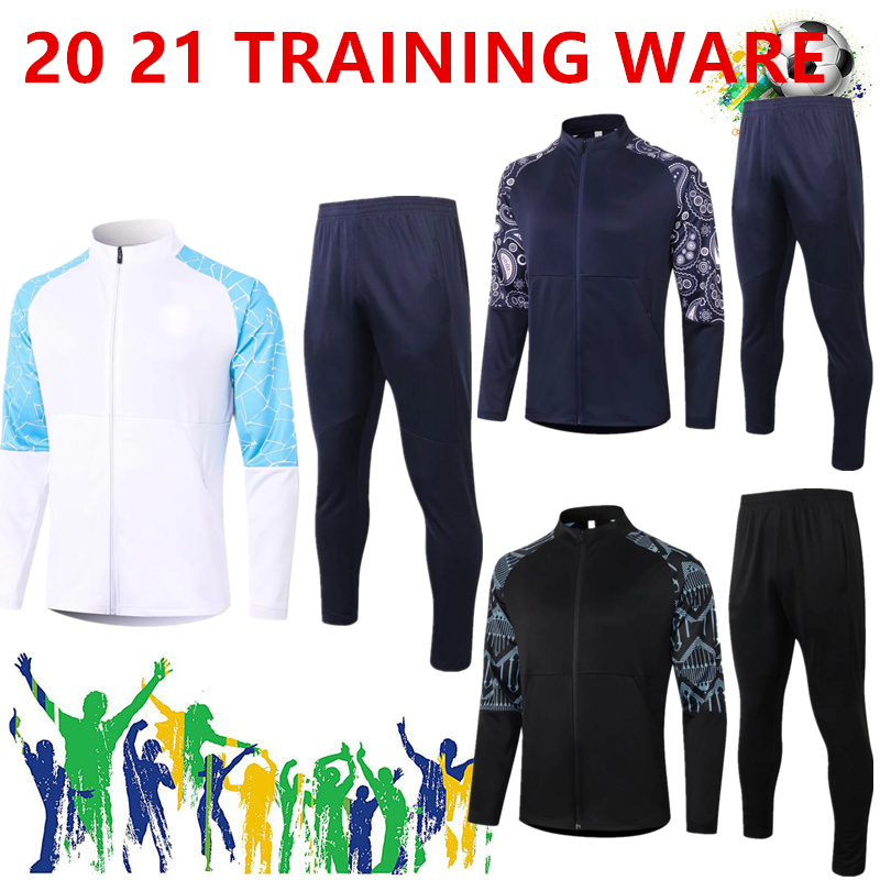 

20 21 Training ware Soccer Jerseys city JESUS 2020 2021 JOAO CANCELO DE BRUYNE KUN AGUERO SANE football shirt STERLING Mens tracksuit, As picture
