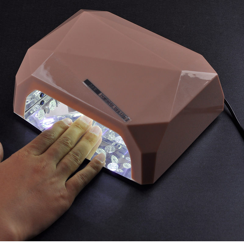 

LED Lamp Nail Art Gel 110-240V 36W UVled Lamp Light Salon Nail Dryer with Automatic sensor Timer Setting ZL-8541, Black