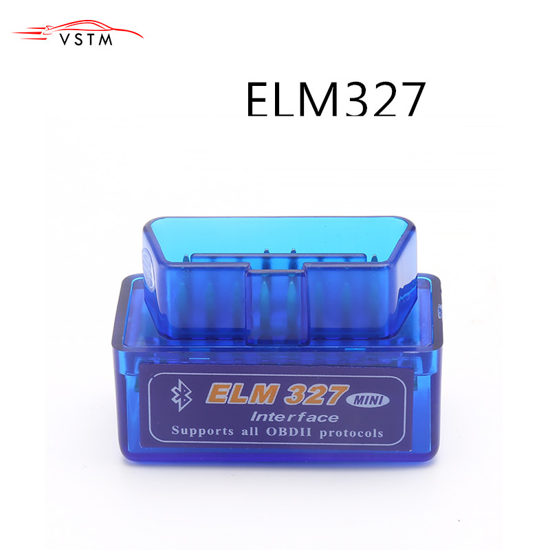 

HOT Sale OBD mini ELM327 Bluetooth OBD2 V2.1 Auto Scanner OBDII 2 Car ELM 327 Tester Diagnostic Tool for Android Windows Symbian