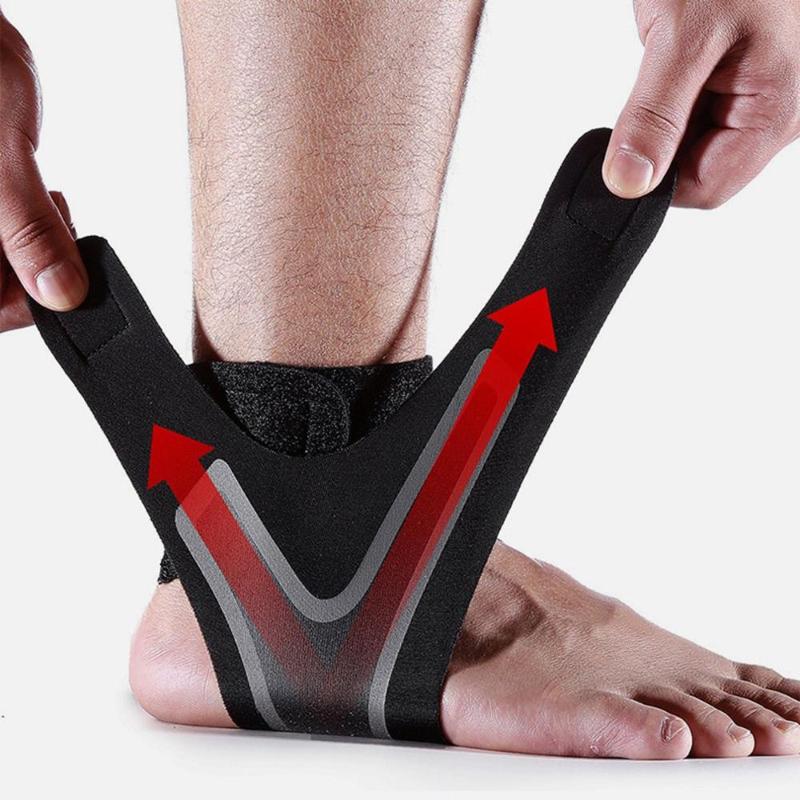 

1PC Compression Ankle Protectors Anti Sprain Outdoor Basketball Football Ankle Brace Supports Straps Bandage Wrap Foot Safety ne, 43-45