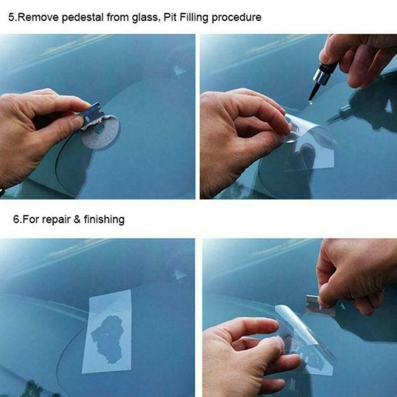 

Glass Crack Car Window Repair Tool Chip Glass Fluid Antioxidant Anti dust