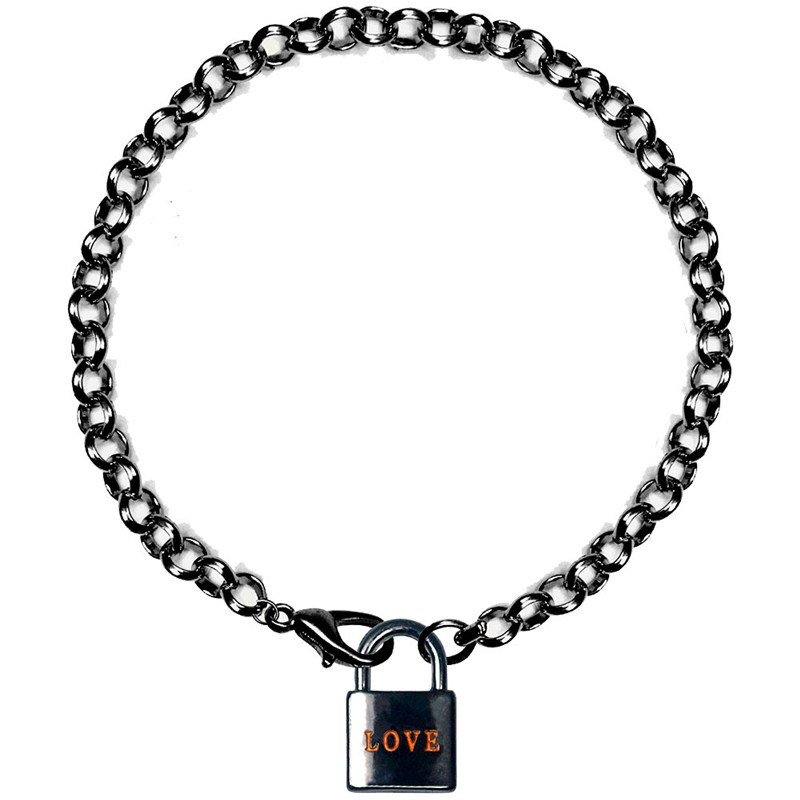

Tiny Love Lock Charm Bracelets Femme Chain Link Bracelet Summer For Women Dainty Jewelry Bridesmaid Gifts 2020