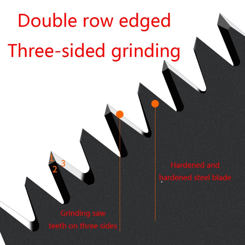 

Universal Hand Saw Quick Cut Plastic Tube Trim Wood Gardening Woodworking Tools 6XDD