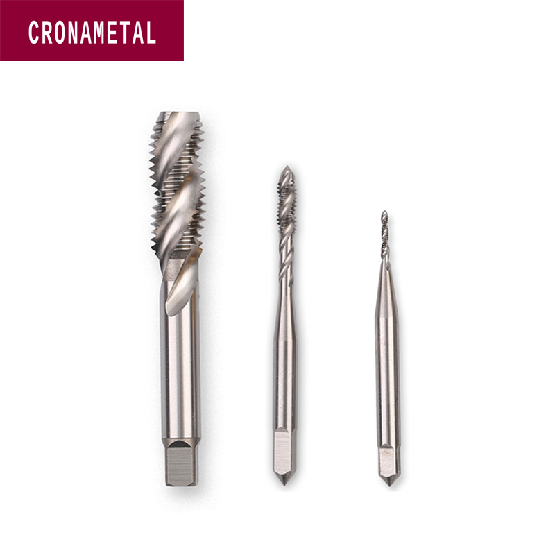 

CRONAMETAL HSS Spiral Tap Flute Metric Threading tool tap for blind hole taps M2 M3 M3.5 M4 M4.5 M5 M5.5 M6 M8 M12