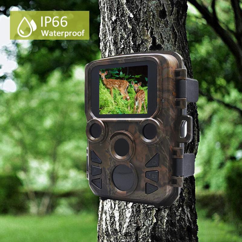 

Night Vision Hunting Camera Mini300 Trail Camera Waterproof 12mp 1080p Photo Traps Scout Guard Infrared IR LEDS Wildlife Cameras