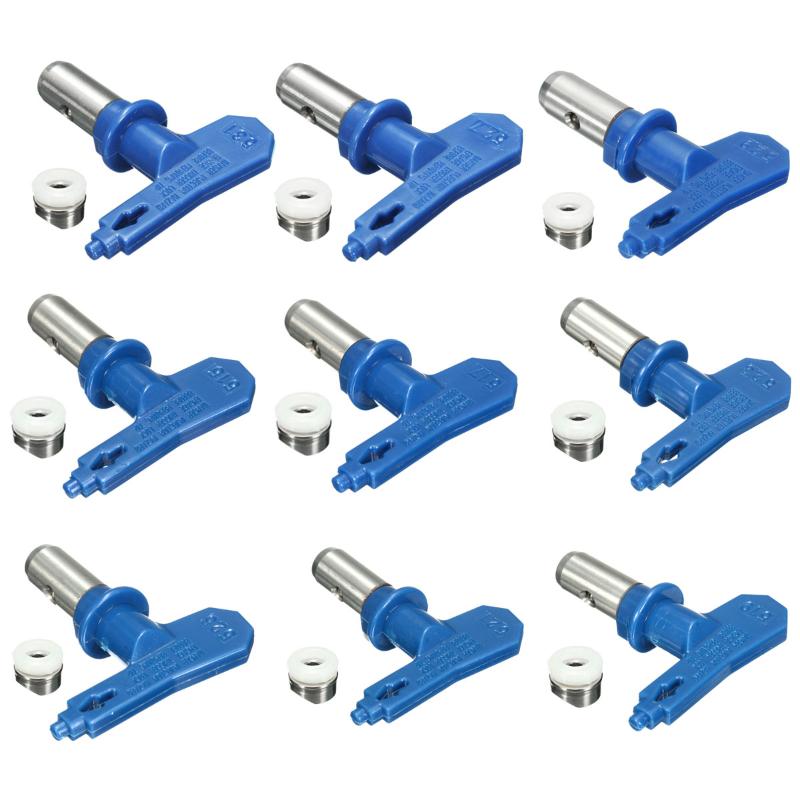 

Blue Series 5 Airbrush Nozzle For Painting Airless Paint Spray G un Tip Coating Portable Paint Sprayers auto repair tool