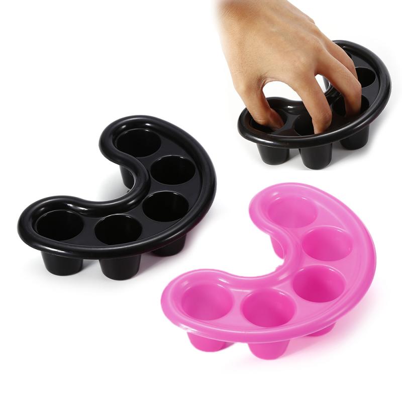 

1 Pcs Nail Art Hand SPA Soaker Wash Bowl Powder Polish Remover Manicure Soak Tool Nail Tools Practice Hand Dust Collector