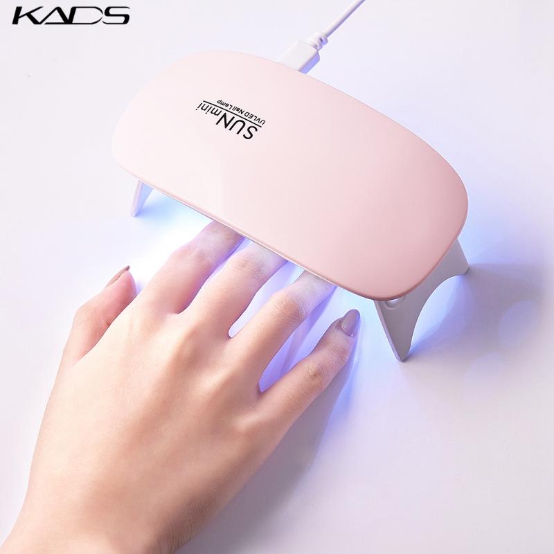 

Mini 6W LED UV Nail Lamp Pink Micro USB Gel Varnish Curing Machine 6 LEDS Nail Dryer Lamp Manicure Machine for Gel Varnish, Pink(usb)