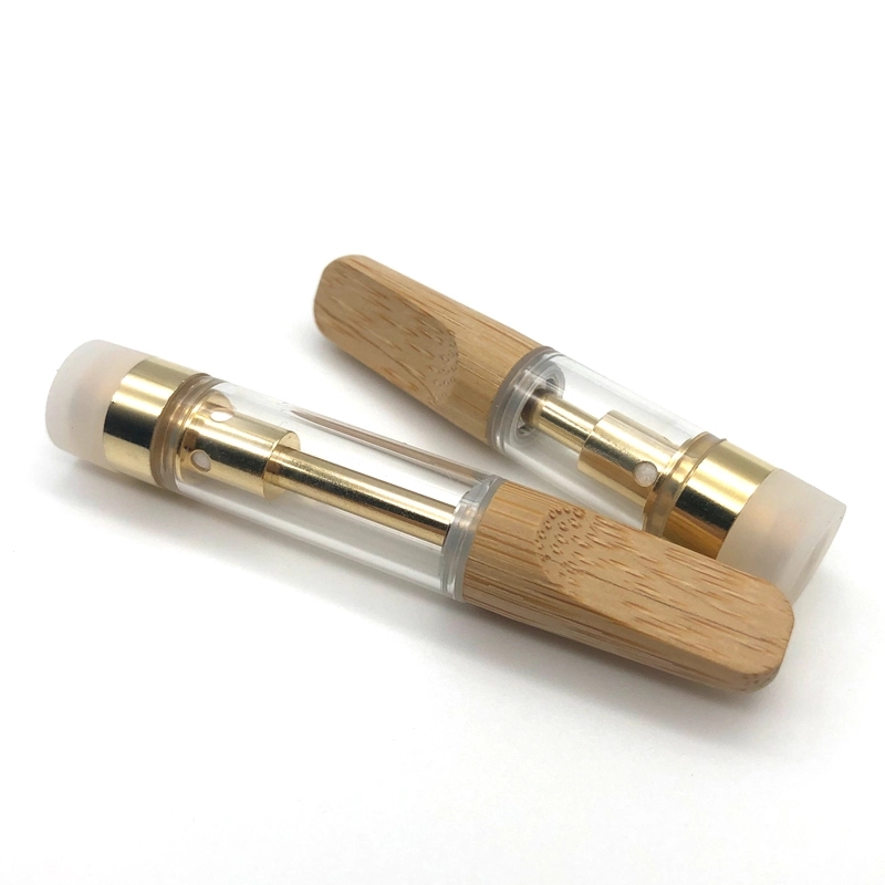 

ceramic coil bamboo mouthpiece 510 1ml cartridge with lead free materials