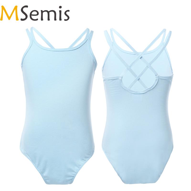 

UK US STOCK MSemis Kids Girls Dance Costumes Ballerina Bodysuit Girls Ballet Dress Tutu Ballet Gymnastics Leotard Dancewear, Sky blue