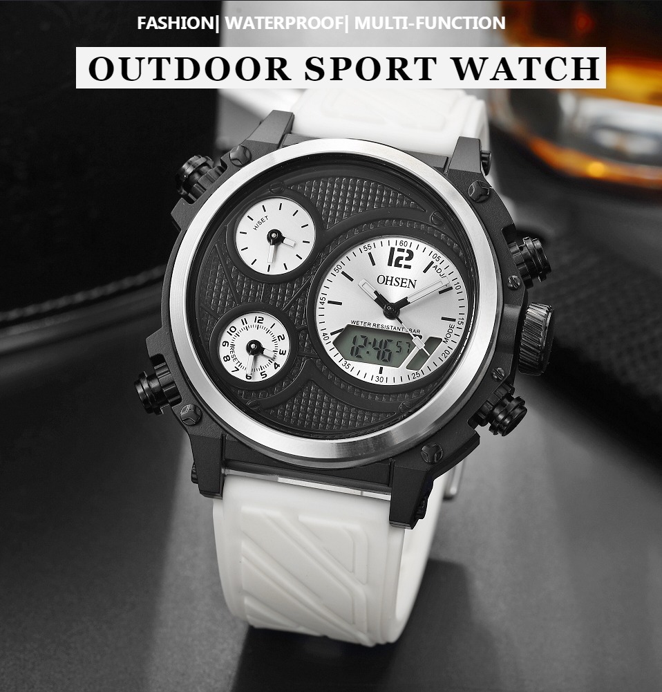 ohsen sport watch water resist 50m