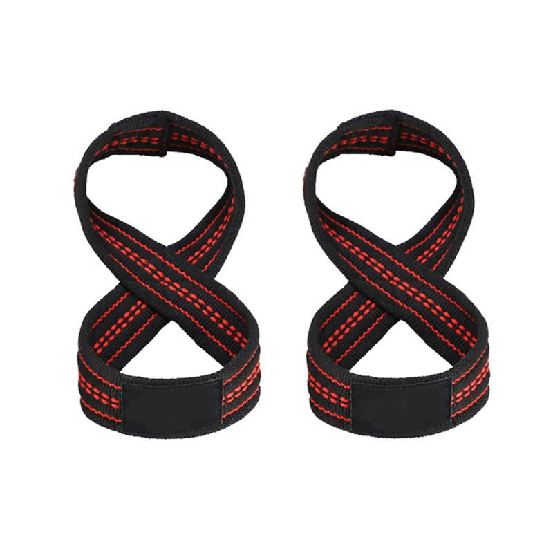 

Figure 8 Weight Lifting Straps DeadLift Wrist Strap for Pull-ups Horizontal Bar Powerlifting Gym Fitness Bodybuilding Equipment, As pic