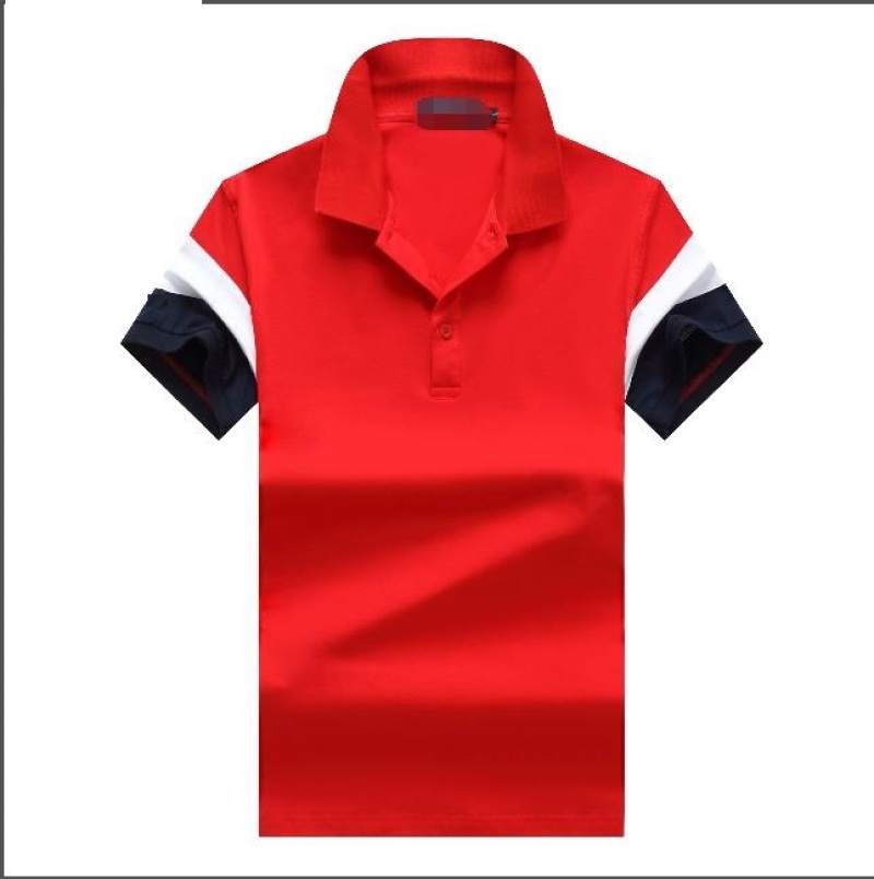 

Watermelon Red Men'S Wear Short-Sleeved Shirt Lapel Three Color Sleeve Fashion