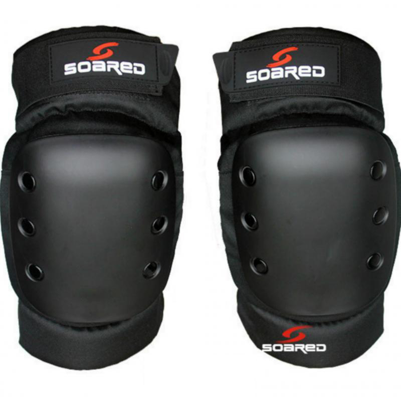

Soared Professional Thicken Ski Snowboard Roller Skating Thicken Knee Protector Brace Pad Black L