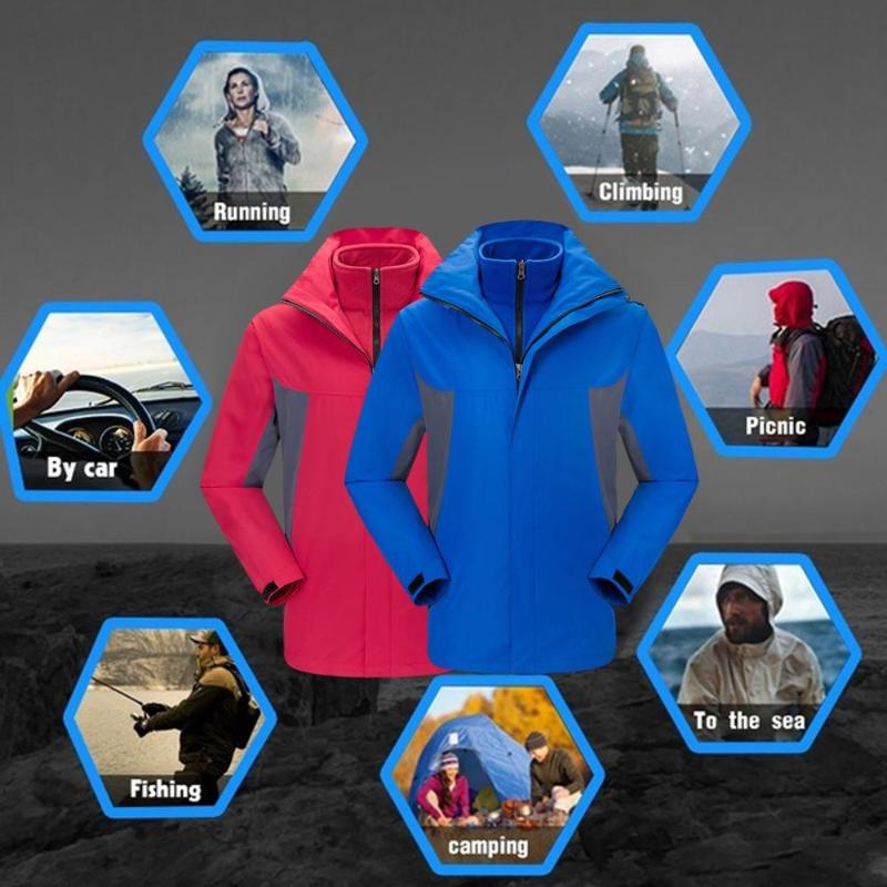 

Women Men Winter Hooded Softshell Windproof Soft Coat Plus Size Outdoor Hiking Windbreaker Waterproof Shell Jackets For Unisex, Blue