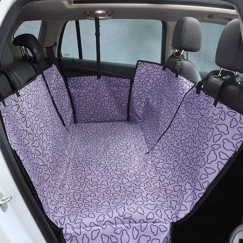 

Oxford Waterproof Pet Carrier Dog Car Seat Back Seat Cover Hammock For Puppy Animal Travel Transporter Print Pattern Mat For Cat