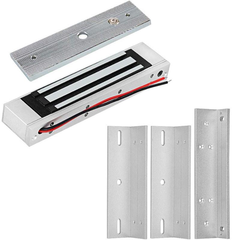 

Waterproof DC12V Electric Magnetic Lock 180KG / 350lbs Locks Doors + ZL Bracket Access Control