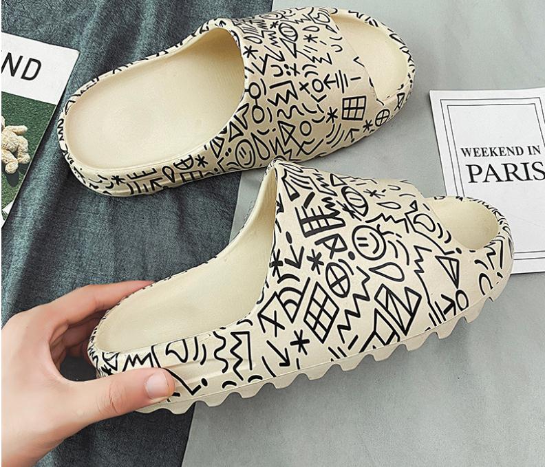 

new styles Mens Women Sandal slides slippers Foam runner Desert Sand Resin Beach women men fashion Slides slipper 35-45