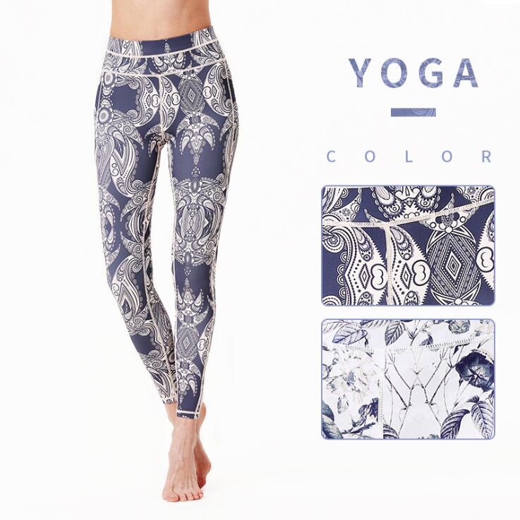 

Women sports Leggings high waist yoga pants quick dry Gym tight high Stretchy Sport Leggins Workout gym Tights running Pants, Yh208