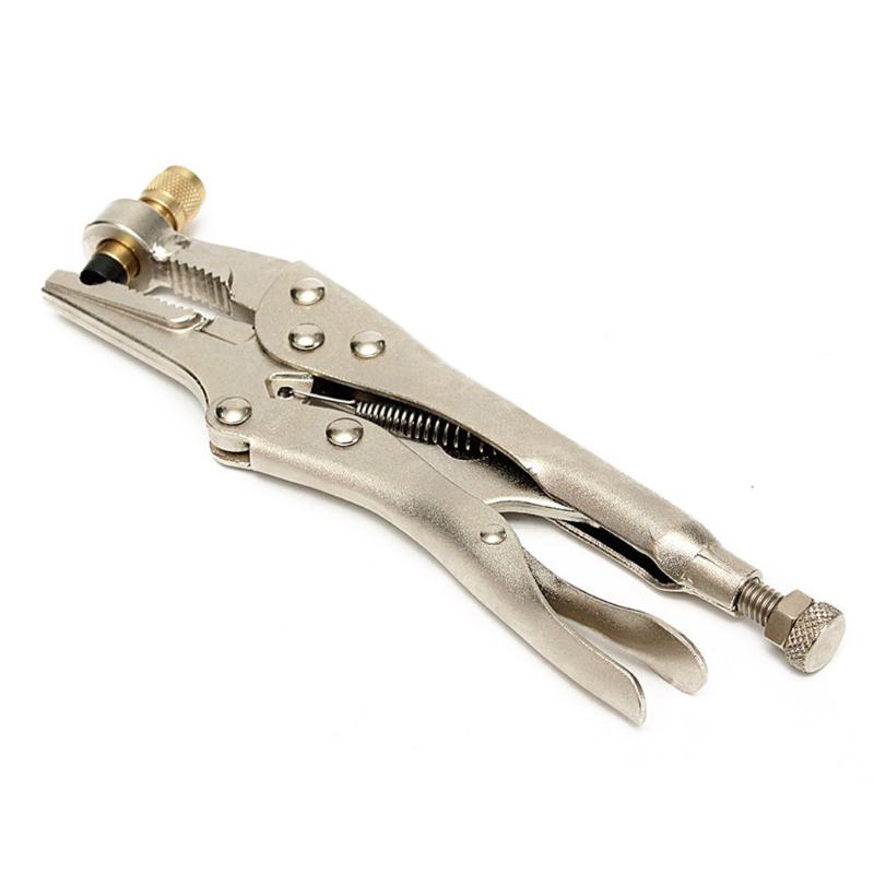 

8.5in Air Conditioner Refrigerant Recovery Refrigeration Tube Locking Plier Tool Cutter plumbing tools for pipe Hand Tool #G2