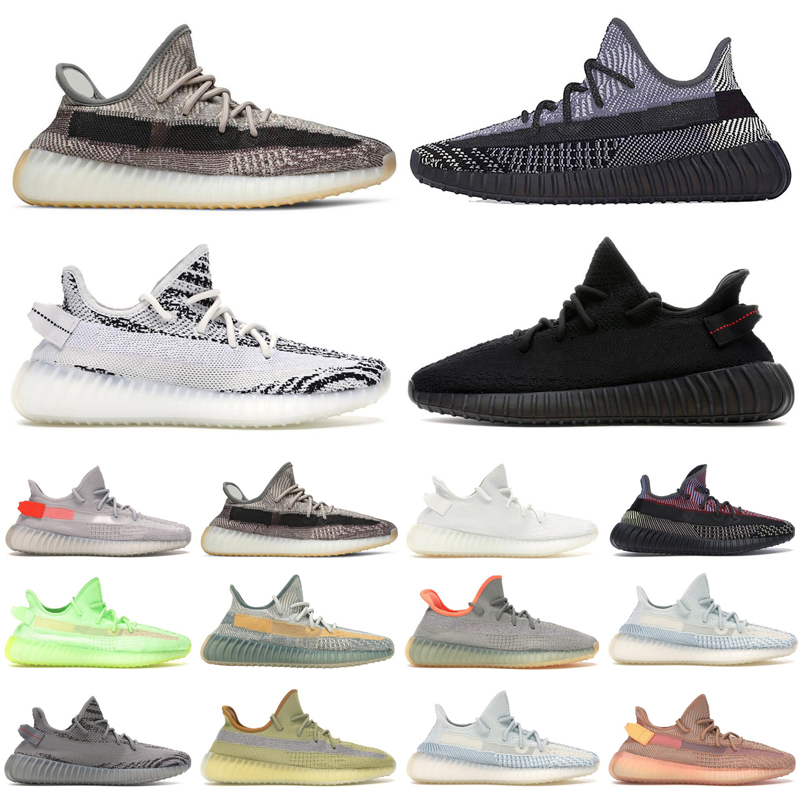 

New Static Reflective asriel Bred men women running shoes Linen Yecher desert sage yecheil Cinder mens trainers sports sneakers 36-46, 6 oreo