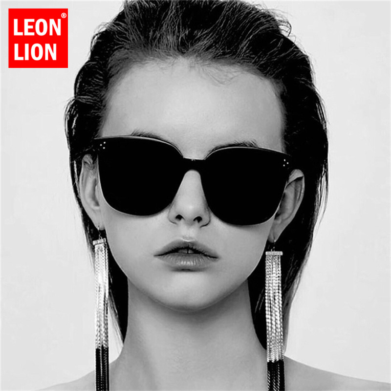 

LeonLion 2020 Classic Vintage Sunglasses Women Vintage Glasses Street Beat Shopping Driving Mirror UV400 Gafas De Sol Mujer, White;black
