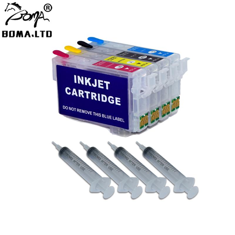

BOMA.LTD T02V1-T02V4 T02W1-T02W4 502XL 502 Ink Cartridge For Expression Home XP 5100 5105 WF 2860 WorkForce WF 2865