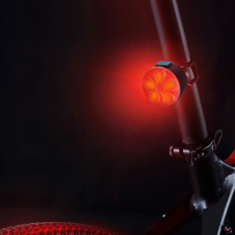 

Bicycle Rear Light Cycling Bike Tail Clip Light Lamp Waterproof USB Rechargeable Night Safety Riding Creative LED Warning Lights
