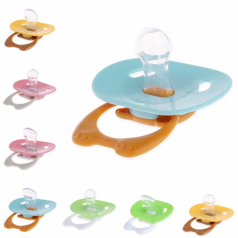 

New 1Pc Baby Pacifier Soother Silicone Dummy Baby Pacifier Teether Soother Nipples