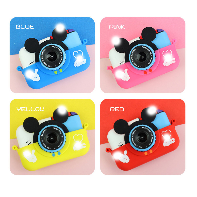 

Mini Children Digital Camera 30MP 2.4 Inch IPS Screen 1080P HD Video Selfie SLR Children Toy Camera Birthday Gift kids