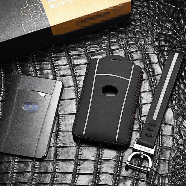

Car Key Bag For LEXUS LX 570 2013-2020 LS 600hl Case Remote Keys Shell leather RC key cover car accessories, Black