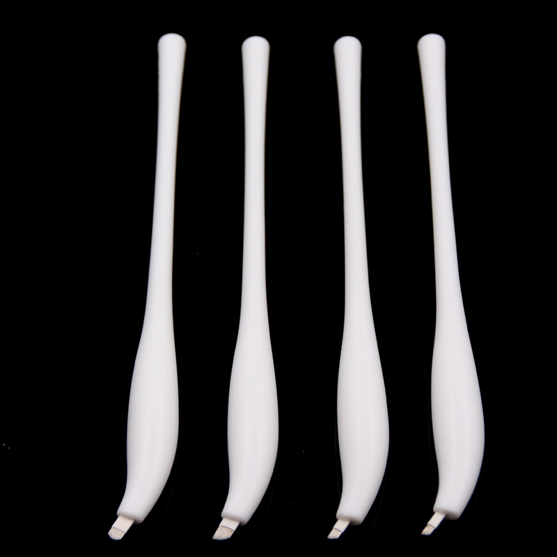 

10pcs Dissposable microblading pen 18U/14pin EO Gas Sterilized 3D Micro Blade Tools Permanent makeup machine Eyebrow tattoo